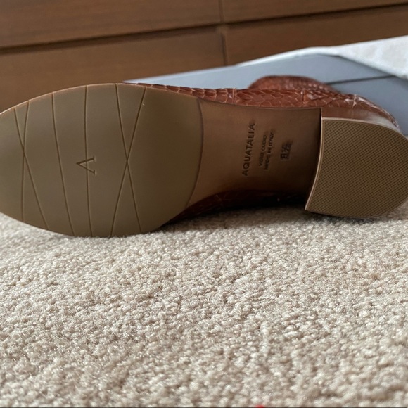 Aquatalia Darlina Genuine Python Boots - Picture 5 of 9